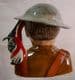 Bairstow Manor - The British Tommy - Veteran of  WWI - Toby Jug - SOLD